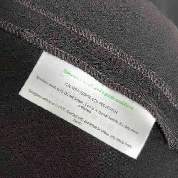 MM LAFLEUR The Regina Dress Heavy Crepe Black {X42} - Picture 7 of 7